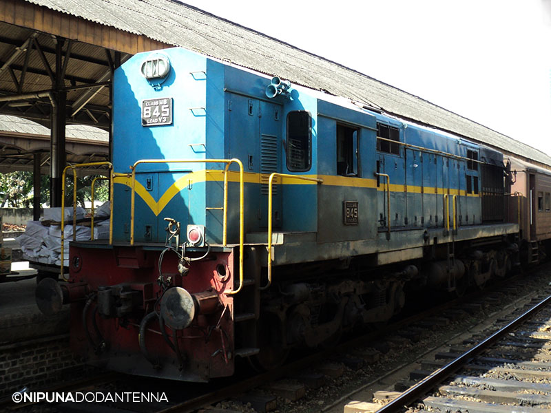 Locomotive Class M8 845 at Fort Pix by Nipuna Dodantenna